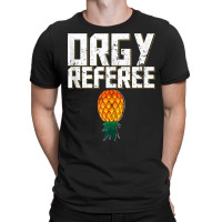 Orgy Referee Swinger Party Pineapple Threesome Gang Bang Tank Top T-shirt | Artistshot