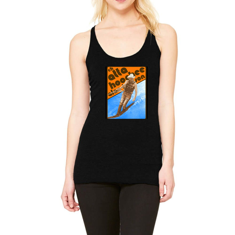 Alan Jackson Chattahoochee Waterskiing Retro Racerback Tank by KristyMelton | Artistshot