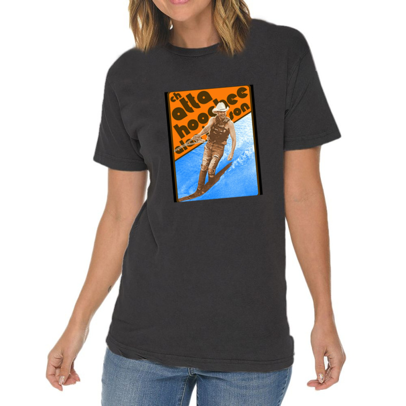 Alan Jackson Chattahoochee Waterskiing Retro Vintage T-Shirt by KristyMelton | Artistshot