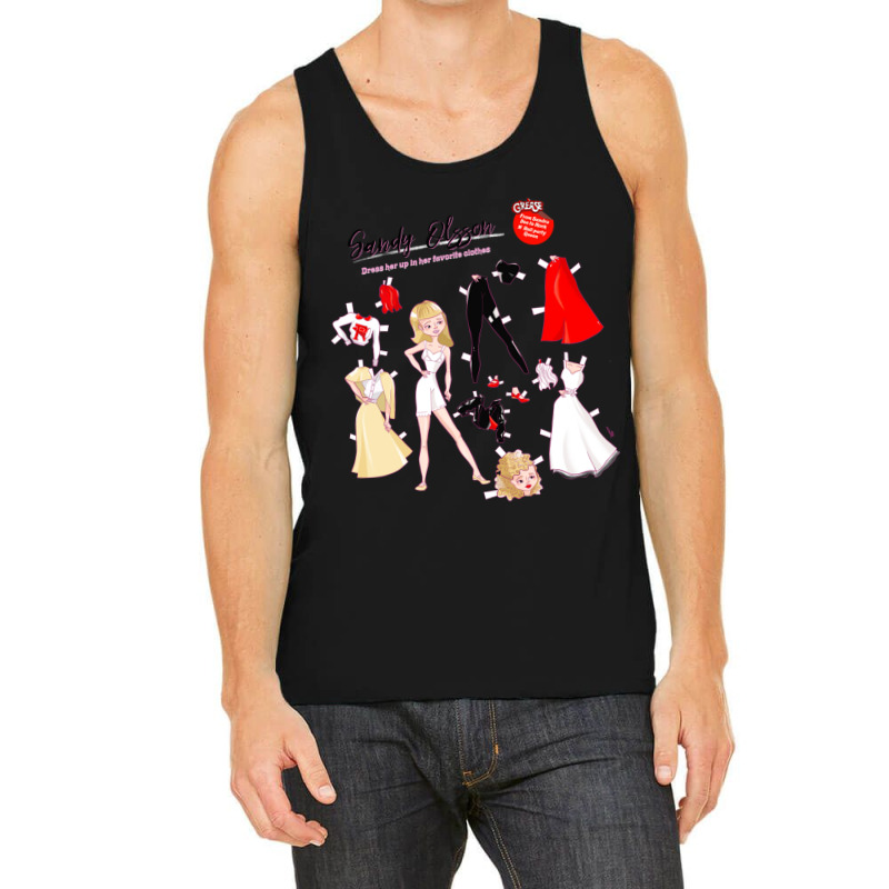 Sandy Paper Doll [grease] Tank Top by cm-arts | Artistshot