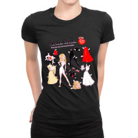 Sandy Paper Doll [grease] Ladies Fitted T-shirt | Artistshot