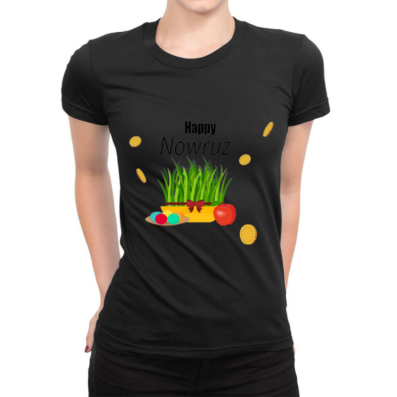 Nowruz Mubarak Ladies Fitted T-Shirt by DHEERAJGOODWIN | Artistshot