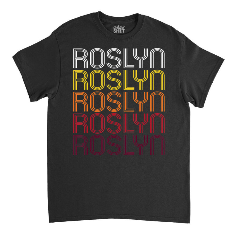 Roslyn, Ny Vintage Style New York Classic T-shirt by Mello Greenwood | Artistshot