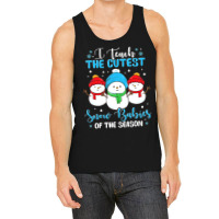 I Teach Cutest Snow Babies Of The Season Christmas Teacher Tank Top | Artistshot