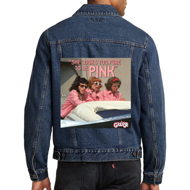 Too Pure To Be Pink! Men Denim Jacket by cm-arts | Artistshot