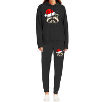 Raccoon Spirit Animal Christmas Raccoon Ringtails Lovers Hoodie & Jogger Set | Artistshot