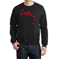 Latina Red Lips, Country, Nationality Graphic Crewneck Sweatshirt | Artistshot