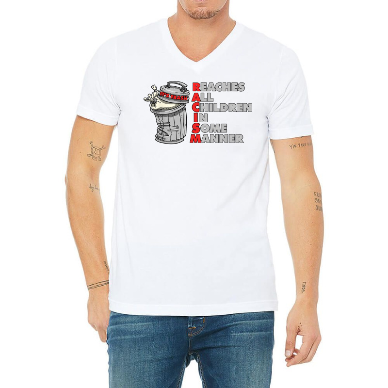 Reaches All Children In Some Manner Educational Clothing T Shirt V-Neck Tee by cm-arts | Artistshot