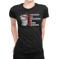 Reaches All Children In Some Manner Educational Clothing T Shirt Ladies Fitted T-shirt | Artistshot