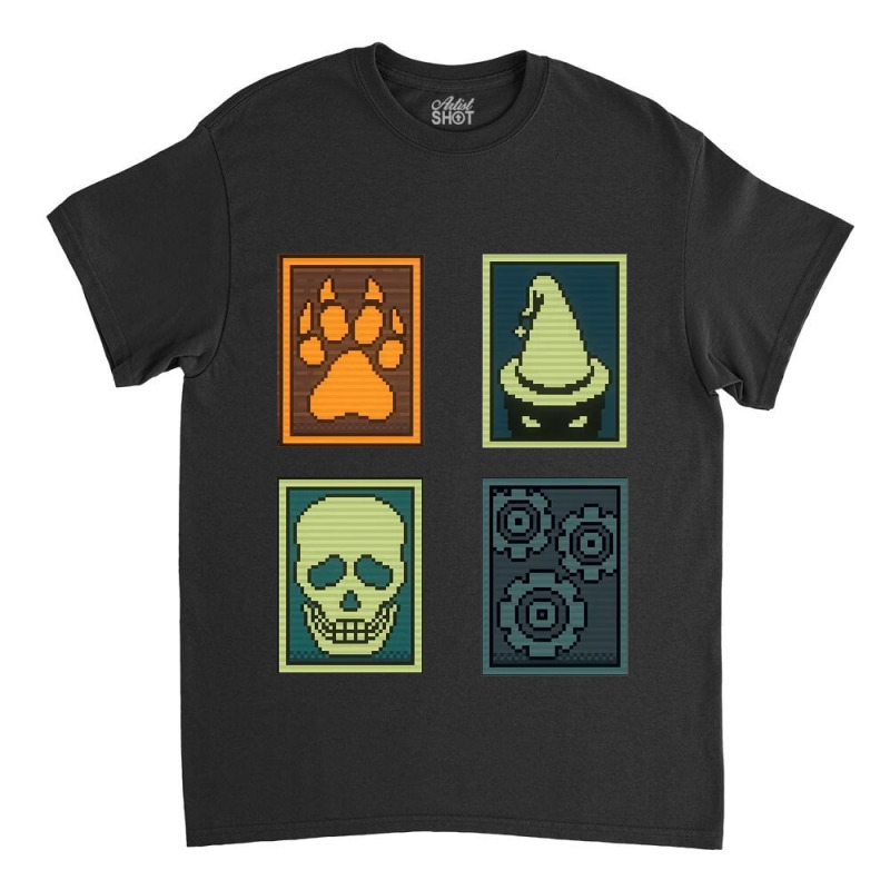 Inscryption Psychological Horror Card Categories Game Halloween Scary  Classic T-shirt by BrettHaralson | Artistshot