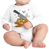 Food Production Manager Funny Halloween Party T Shirt Long Sleeve Baby Bodysuit | Artistshot