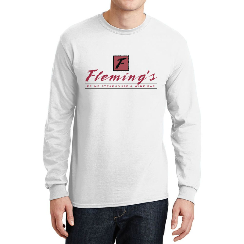 Flemings Prime Steakhouse Wine Long Sleeve Shirts by aqdu | Artistshot