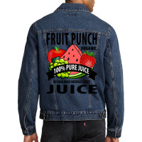 Fruit Punch Family Halloween Costumes For 5 People Men Denim Jacket | Artistshot