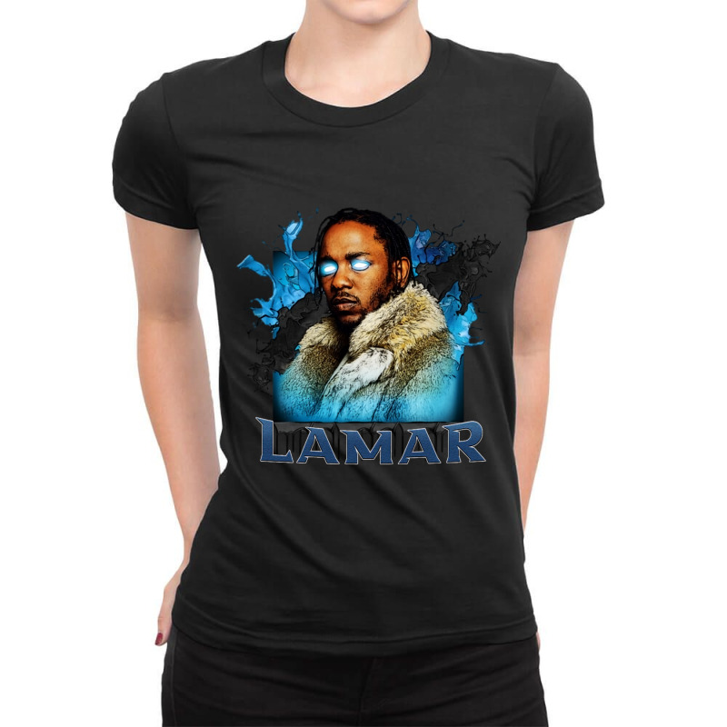 Kendrick Lamar Mr Morale A Kendrick Lamar Mr Morale Ladies Fitted T-Shirt by RHONDAHARRISON | Artistshot