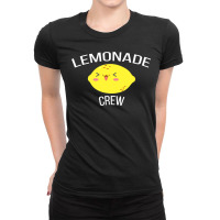 Lemonade Crew Funny Kids Lemonade Stand Ladies Fitted T-shirt | Artistshot