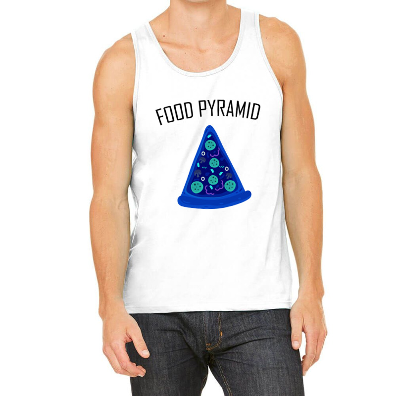 Pizza Unisex Shirt Pyramid Yummy Food Vegetable Tank Top | Artistshot