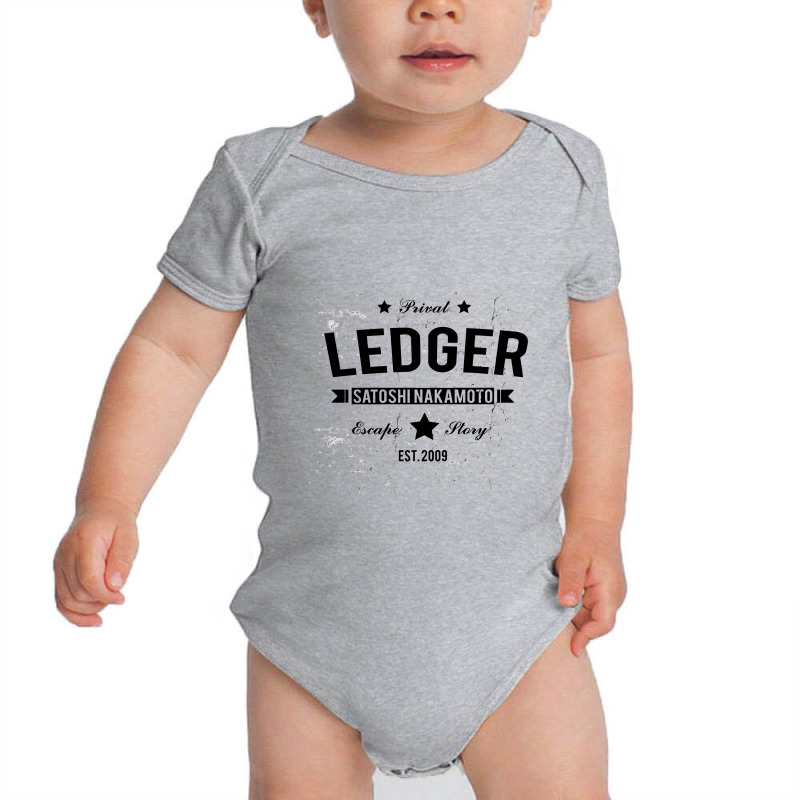 Private Ledger Blockchain Satoshi Btc Design Baby Bodysuit by hatanoreiya | Artistshot