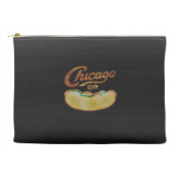 Chicago Style Hot Dog Distressed Accessory Pouches | Artistshot