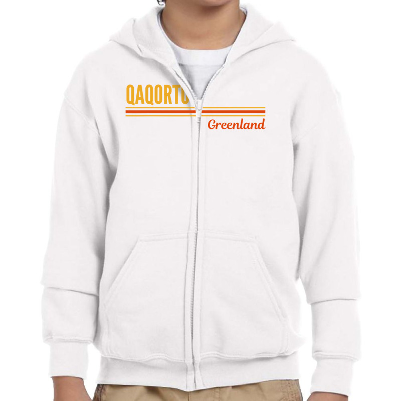 Qaqortoq Greenland T Shirt Youth Zipper Hoodie | Artistshot