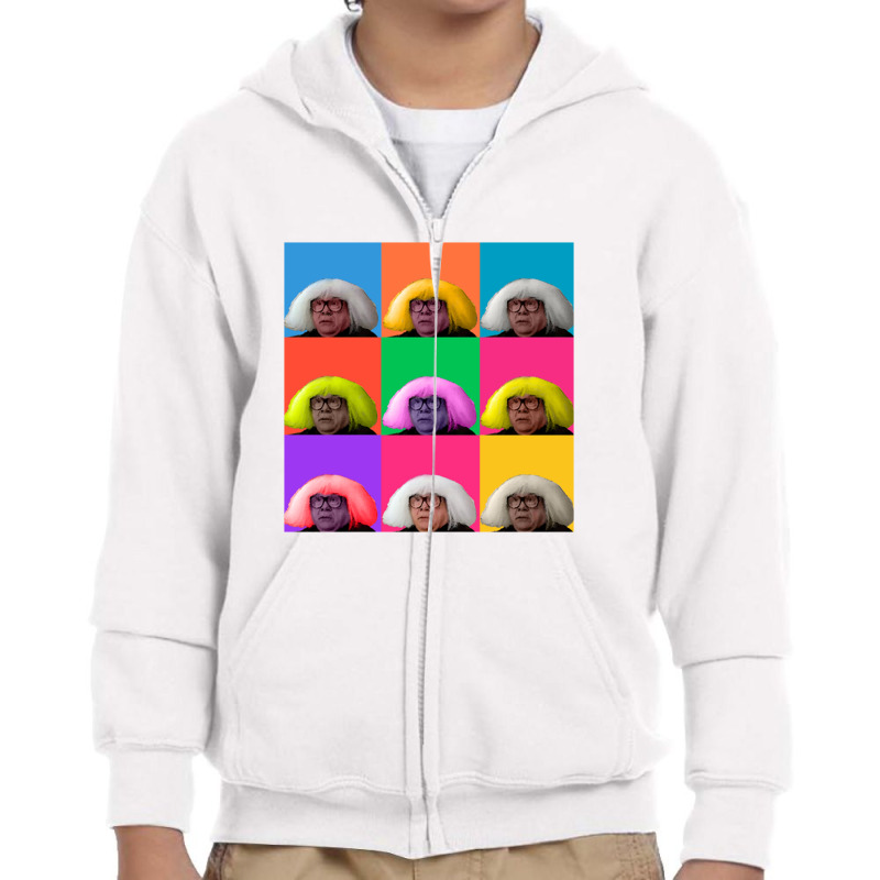 Derivative,danny Devito Youth Zipper Hoodie by saterseim | Artistshot