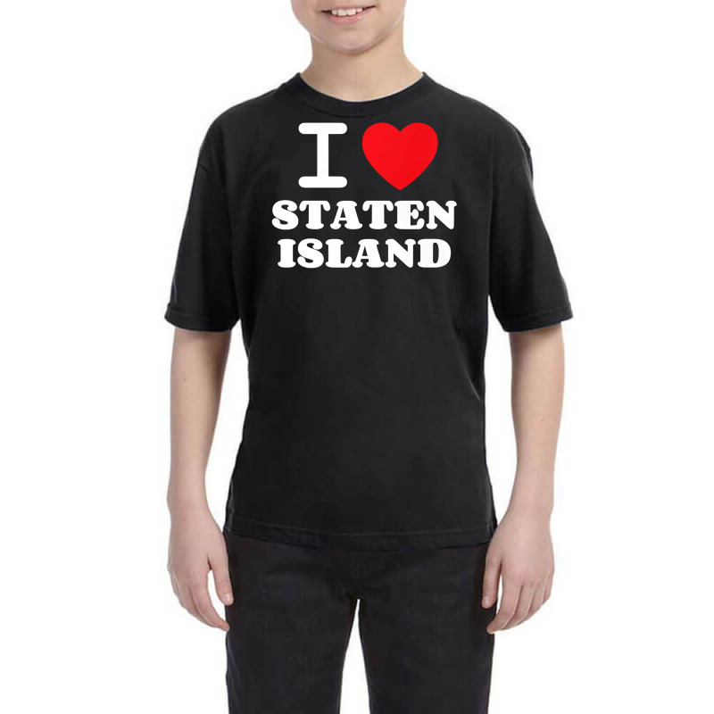 I Love Staten Island Premium T Shirt Youth Tee by MG91 | Artistshot