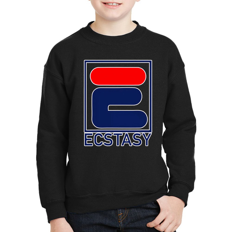 Ecstasy, Techno Rave Dreamscape, Ecstasy Vintage, The Ecstasy, Ecstasy Youth Sweatshirt | Artistshot