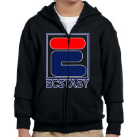 Ecstasy, Techno Rave Dreamscape, Ecstasy Vintage, The Ecstasy, Ecstasy Youth Zipper Hoodie | Artistshot