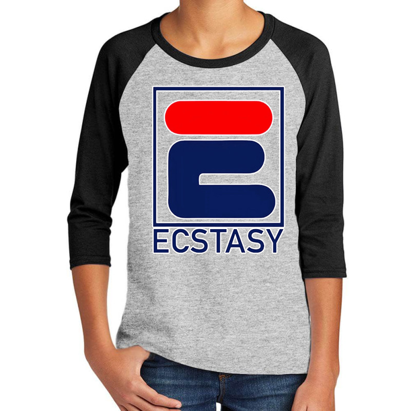 Ecstasy, Techno Rave Dreamscape, Ecstasy Vintage, The Ecstasy, Ecstasy Youth 3/4 Sleeve | Artistshot