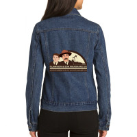 There Will Be Milkshakes Ladies Denim Jacket | Artistshot