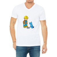 Bob The Builder V-neck Tee | Artistshot