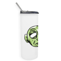 Zombie Head  Zombies Love Brains Skinny Tumbler | Artistshot