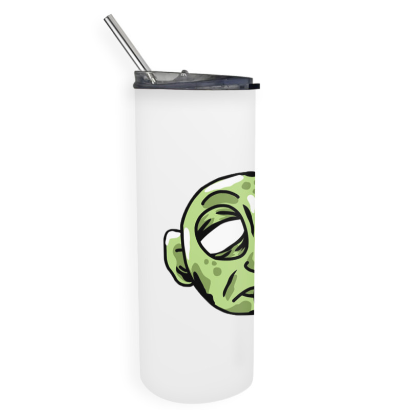 Zombie Head  Zombies Love Brains Skinny Tumbler | Artistshot