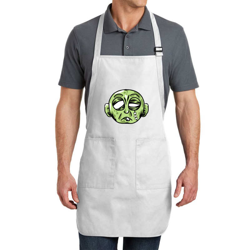 Zombie Head  Zombies Love Brains Full-length Apron | Artistshot