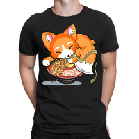 Ramen Noodles Fox Lover Kawaii Japanese Anime T-shirt | Artistshot