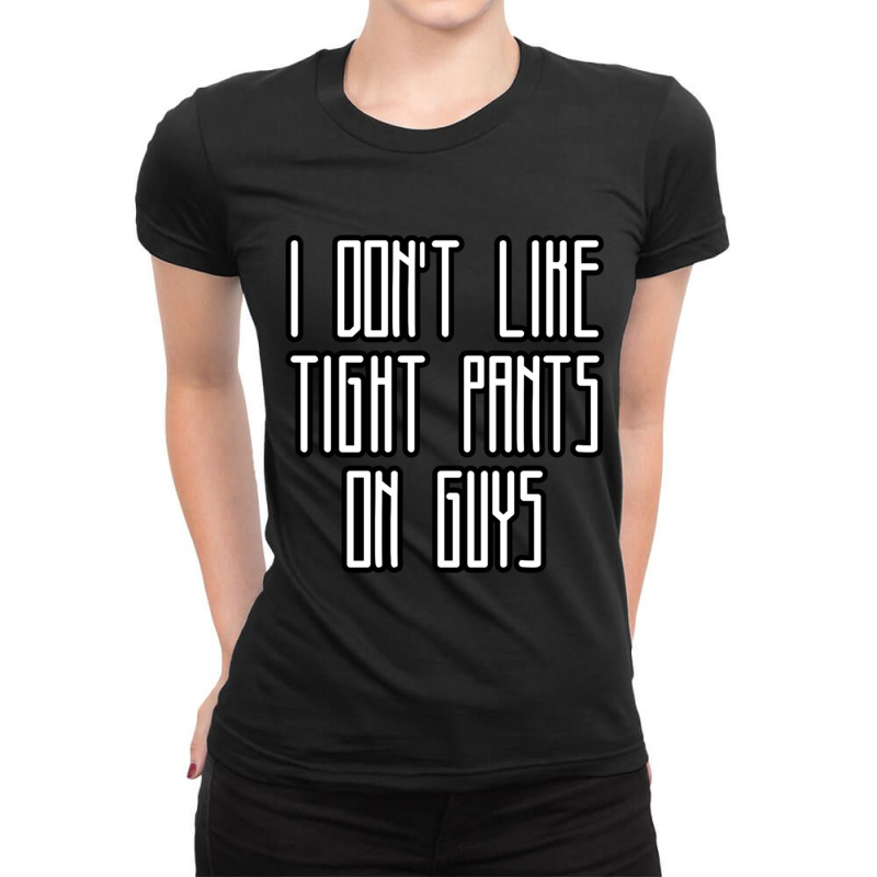 I Don_t Like Tight Pants Paul Dano Art 2022 Ladies Fitted T-Shirt by GREGORYBASKERVILLE | Artistshot