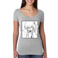 Shikimori-san (don_t Make Me Work So Damn Hard) Women's Triblend Scoop T-shirt | Artistshot