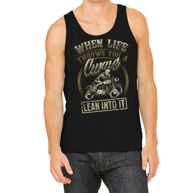 Cool Biker Quote Motorcycle Saying Love Riding Tank Top by cm-arts | Artistshot