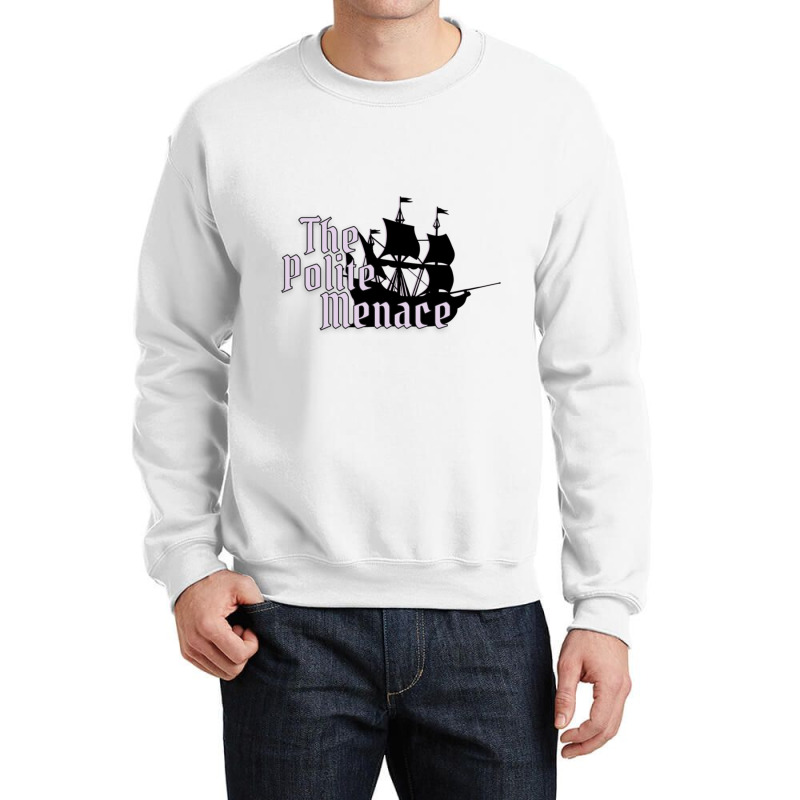 The Polite Menace Crewneck Sweatshirt by cm-arts | Artistshot