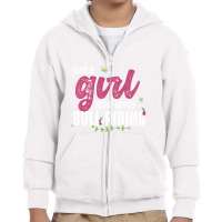 Just A Girl Who Loves Bull Riding Bull Rider Youth Zipper Hoodie | Artistshot