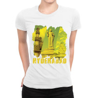 Hyderabad - Multicultural City Ladies Fitted T-shirt | Artistshot