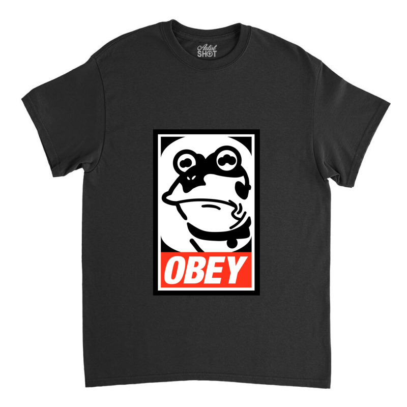 Obey Hypnotic Toad Classic T-shirt by cm-arts | Artistshot