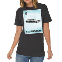 Station Wagon Mexican Cards T Shirt Vintage T-shirt | Artistshot