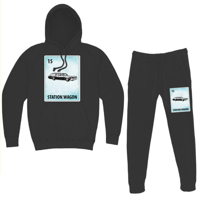 Station Wagon Mexican Cards T Shirt Hoodie & Jogger set by Cardenas | Artistshot