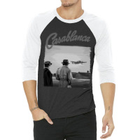 Casablanca Casablanca Illustration With Title 3/4 Sleeve Shirt | Artistshot