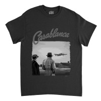 Casablanca Casablanca Illustration With Title Classic T-shirt | Artistshot