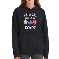 Just A Girl Who Loves Candy Gift Vintage Hoodie | Artistshot