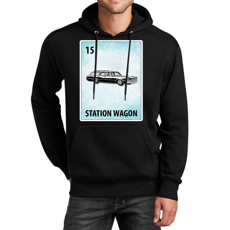 Station Wagon Mexican Cards T Shirt Unisex Hoodie by Michael Ellis | Artistshot