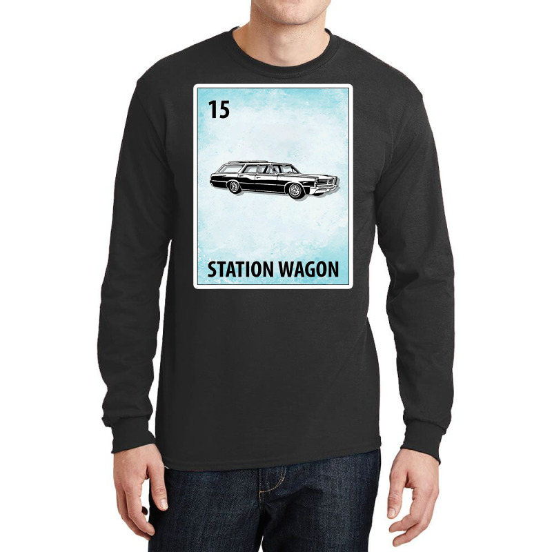 Station Wagon Mexican Cards T Shirt Long Sleeve Shirts by Michael Ellis | Artistshot