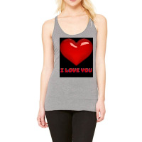 I Love You. Racerback Tank | Artistshot