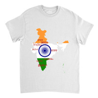 India In Its Various Languages Classic T-shirt | Artistshot